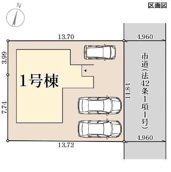 リーブルガーデン倉敷市真備町箭田【全1棟】新築戸建 全体区画図