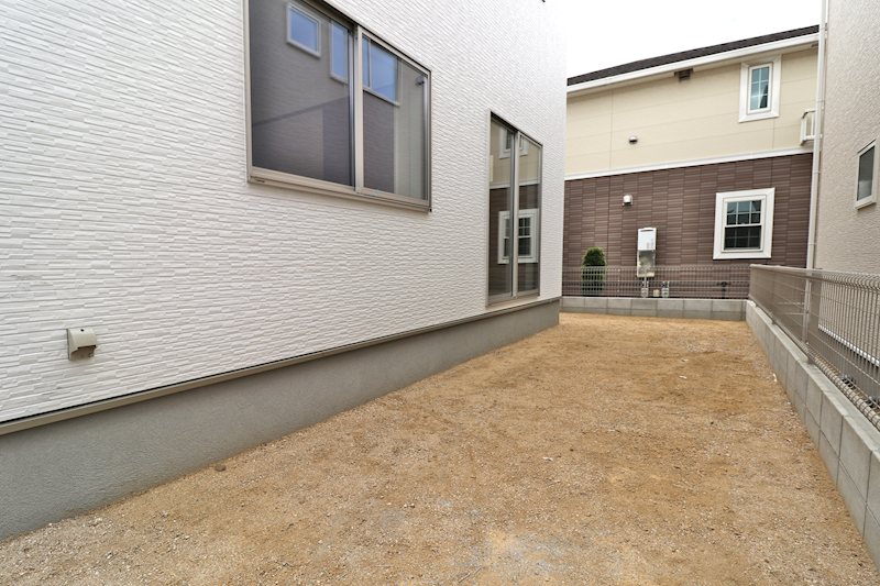 新築戸建　リーブルガーデン北区花尻みどり町第２≪全4棟≫4号棟 現地写真（庭）