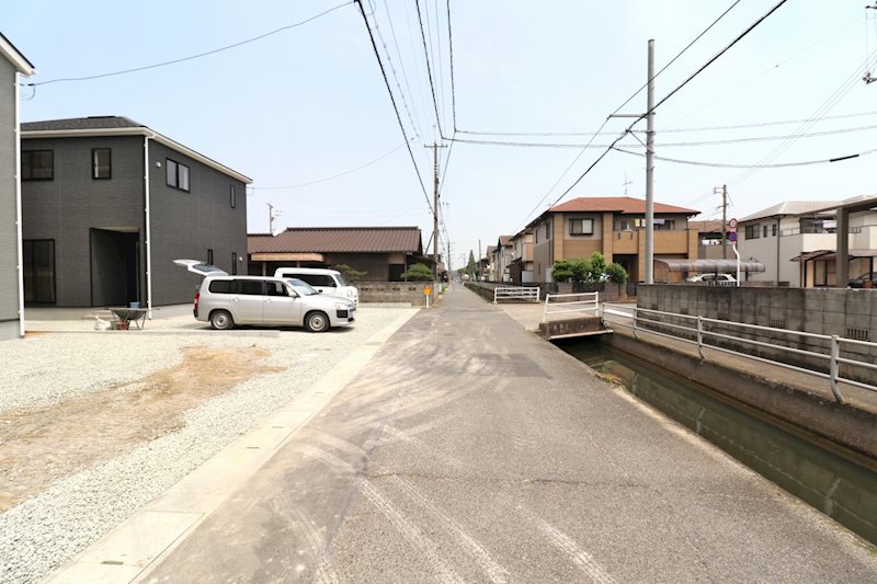クレイドルガーデン倉敷市中畝第19【全3棟】1号棟 現地写真（前面道路含む現地写真）