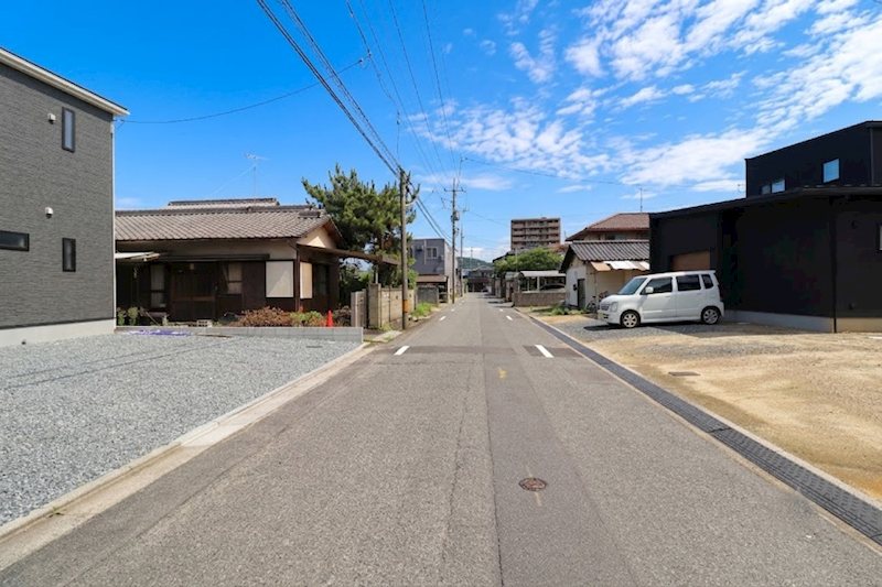 クレイドルガーデン倉敷市亀島第4【全1棟】 現地写真（前面道路含む現地写真）