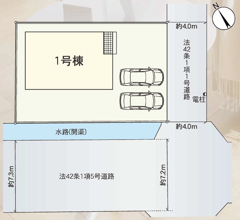 クレイドルガーデン倉敷市連島町鶴新田第16≪全１棟≫ 区画図