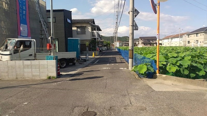 クレイドルガーデン倉敷市連島町鶴新田第16≪全１棟≫ 現地写真（前面道路含む現地写真）
