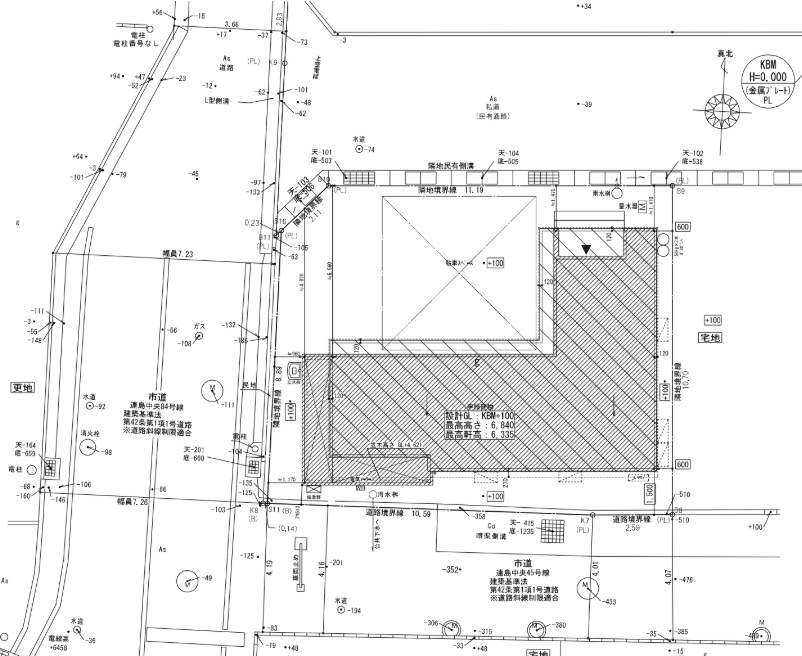 tochito≪倉敷市連島中央Ⅱ期≫分譲住宅　3号地 区画図