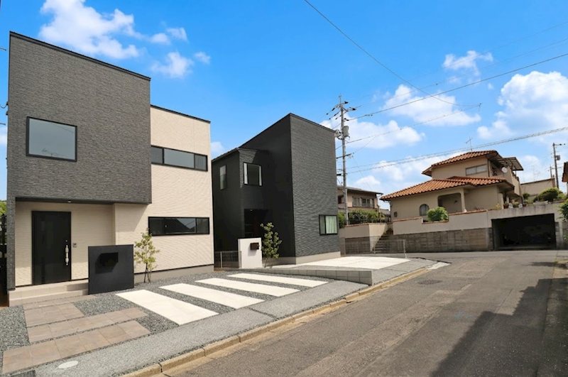 新築戸建　ルルーディア中庄③１号棟 分譲済街並み写真