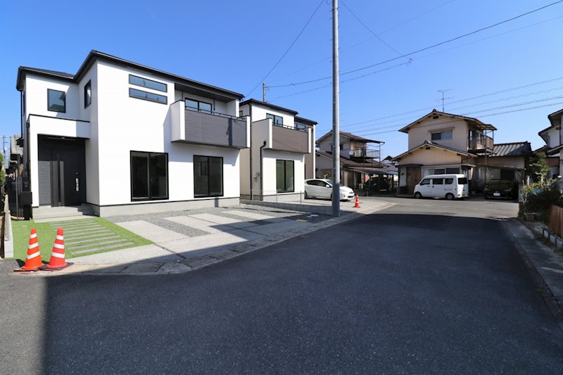 グラファーレ岡山市大福４期≪全２棟≫１号棟 現地写真