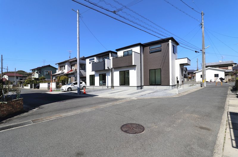 グラファーレ岡山市大福４期≪全２棟≫１号棟 分譲済街並み写真