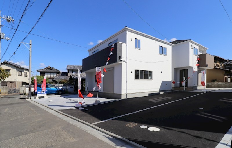 テラシエ倉敷市安江1期【全4棟】1号棟　新築戸建 分譲済街並み写真