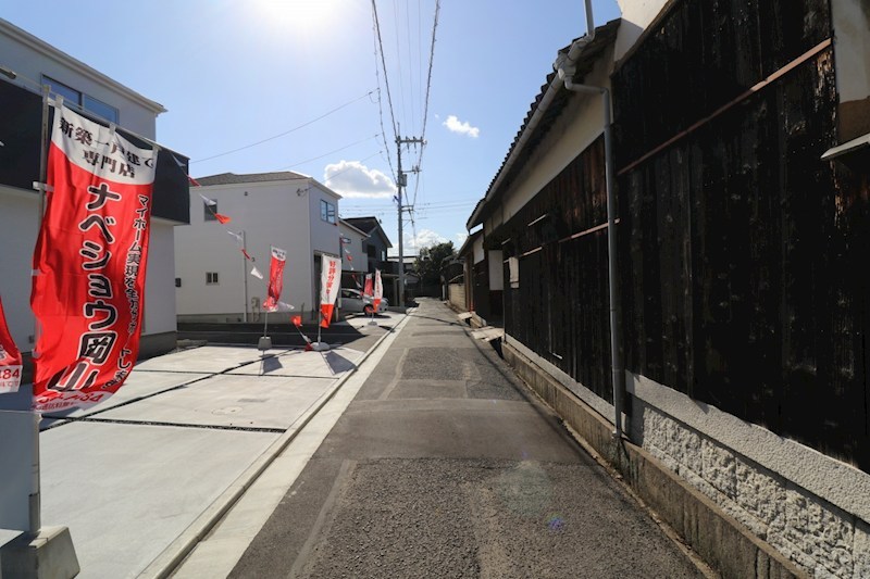 テラシエ倉敷市安江1期【全4棟】1号棟　新築戸建 現地写真（前面道路含む現地写真）