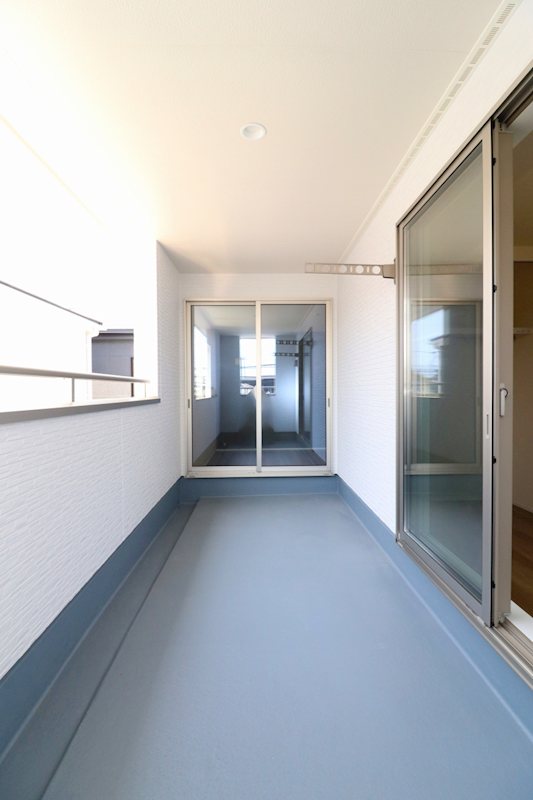 リーブルガーデン倉敷中畝4丁目≪全3棟≫1号棟　新築戸建  現地写真（バルコニー）