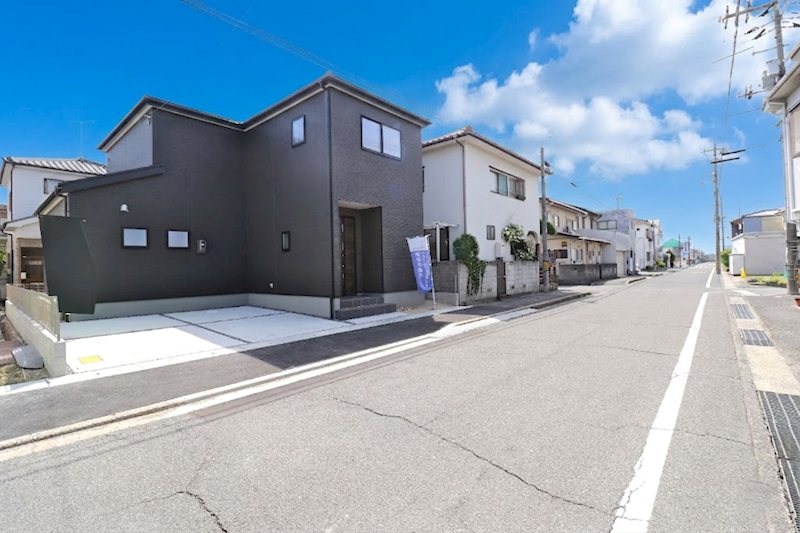 リーブルガーデン岡山市南区並木町第2【全2棟】1号棟 現地写真（前面道路含む現地写真）