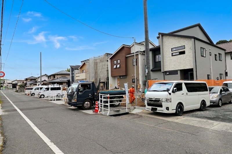新築戸建　ブルーミングガーデン倉敷市中庄≪全5棟≫1号棟 現地写真