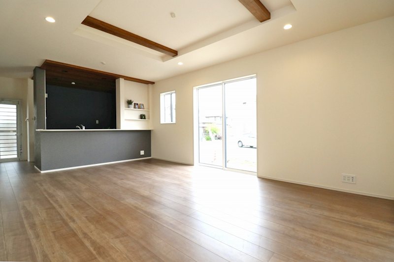 新築戸建　ブルーミングガーデン倉敷市茶屋町4期【全1棟】 内観写真（リビング）