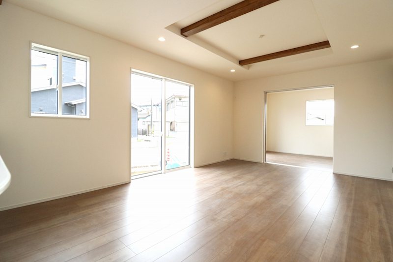 新築戸建　ブルーミングガーデン倉敷市茶屋町4期【全1棟】 内観写真（リビング）