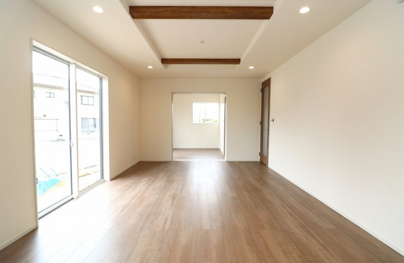 新築戸建　ブルーミングガーデン倉敷市茶屋町4期【全1棟】 内観写真（リビング）