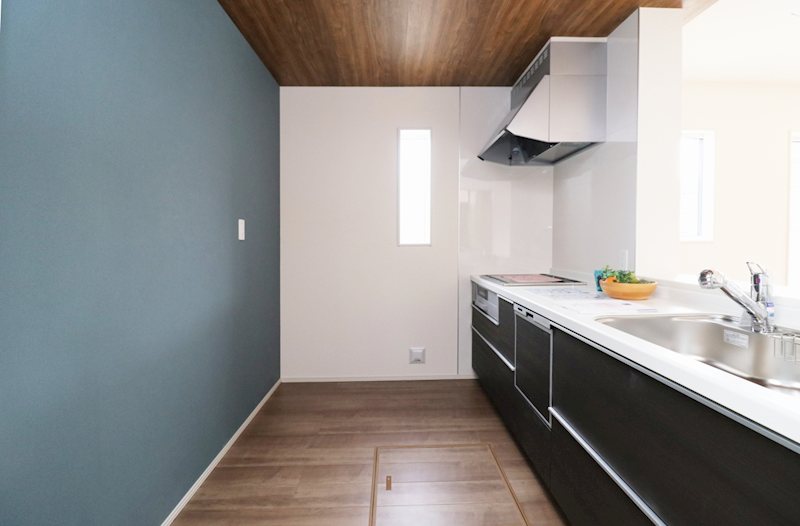 新築戸建　ブルーミングガーデン倉敷市茶屋町4期【全1棟】 内観写真（キッチン）