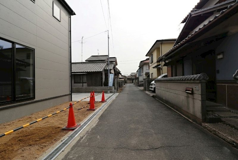 長期優良住宅　リーブルガーデン倉敷市茶屋町第3【限定1棟】 現地写真（前面道路含む現地写真）