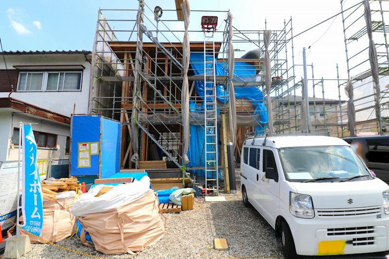 よかタウン岡山市北区庭瀬2期【全2棟】2号棟  現地写真