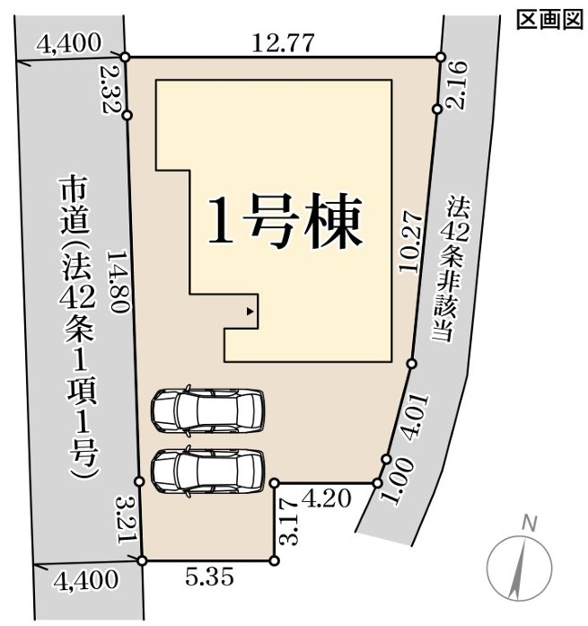 新築戸建　リーブルガーデン倉敷中庄第15≪全１棟≫　平屋 区画図