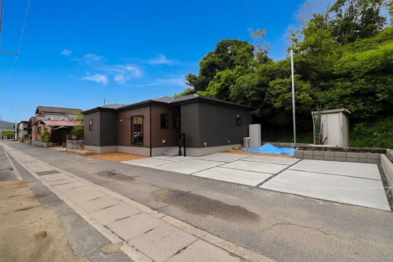 新築戸建　リーブルガーデン倉敷中庄第15≪全１棟≫　平屋 現地写真（前面道路含む現地写真）