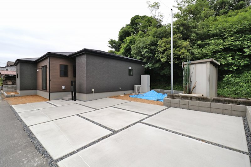 新築戸建　リーブルガーデン倉敷中庄第15≪全１棟≫　平屋 現地写真（駐車場）