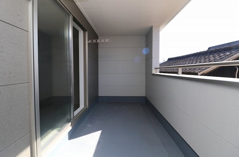 リーブルガーデン倉敷中畝2丁目第4≪全4棟≫4号棟　新築戸建 現地写真（バルコニー）