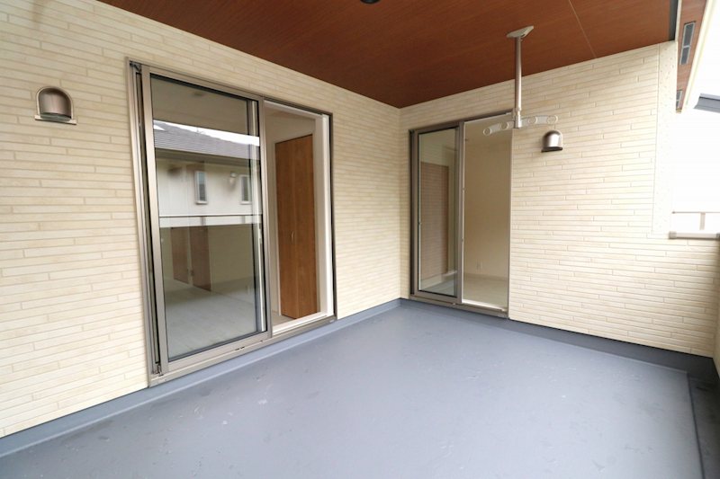 新築戸建　ブルーミングガーデン倉敷市中庄≪全5棟≫4号棟 現地写真（バルコニー）