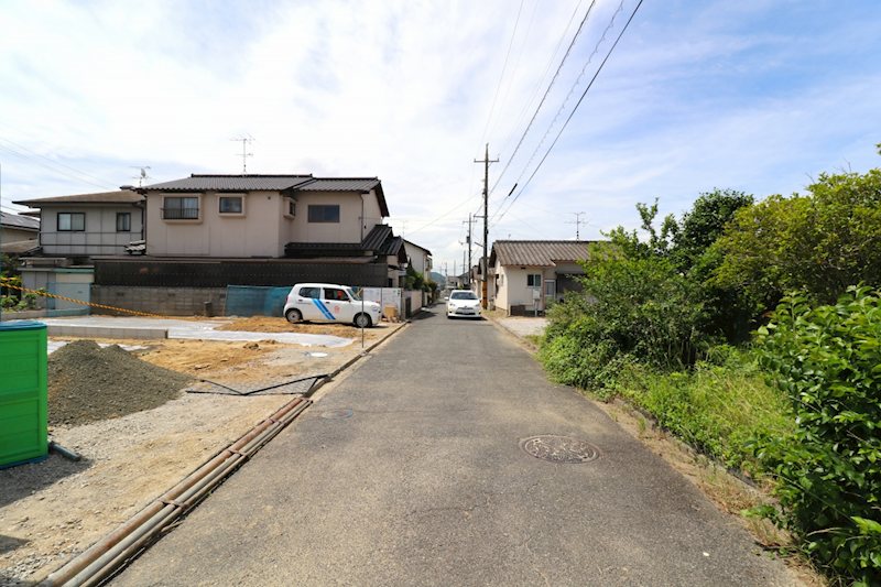 長期優良住宅　グラファーレ茶屋町３期【全２棟】１号棟 現地写真（前面道路含む現地写真）