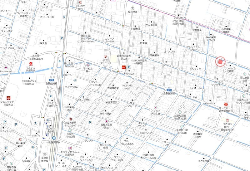 長期優良住宅　グラファーレ茶屋町３期【全２棟】２号棟 間取図・土地図