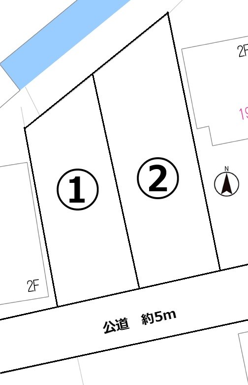 新築分譲住宅よかタウン総社市福井第2【限定2棟】2号棟 全体区画図