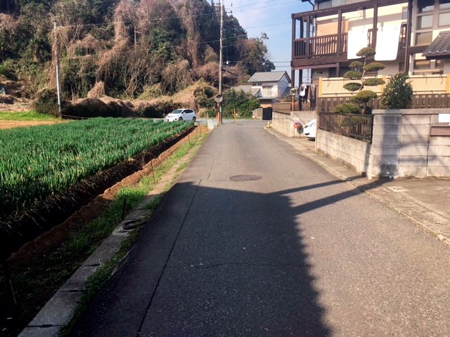土浦市西真鍋町 現地写真（前面道路含む現地写真）