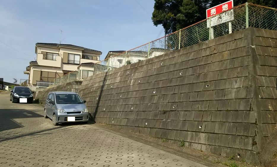 取手市白山二丁目 土地 現地写真