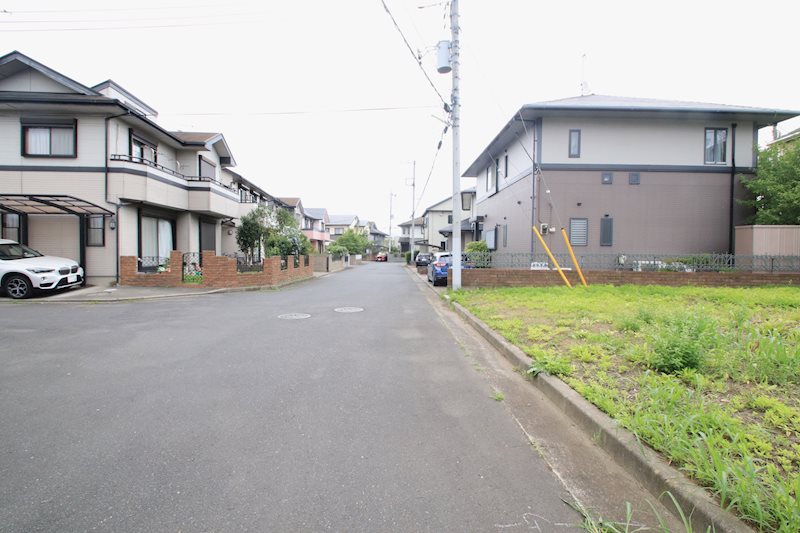 水戸市千波町 現地写真（前面道路含む現地写真）