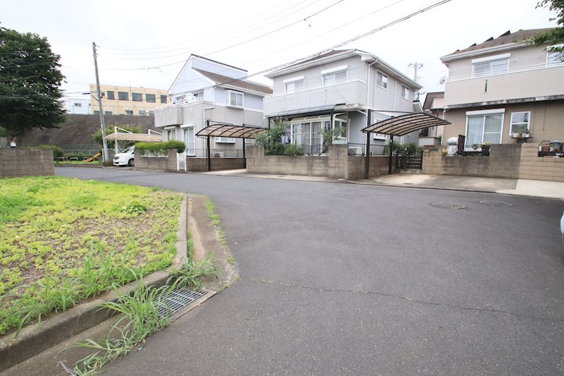 水戸市千波町 現地写真（前面道路含む現地写真）