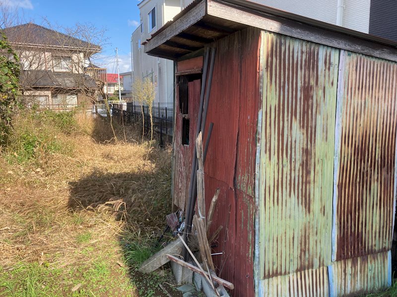 土浦市北荒川沖町　土地 現地写真