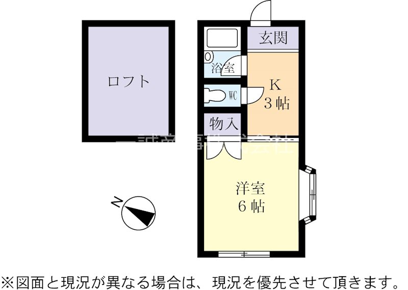 池の台コーポ 間取図・土地図