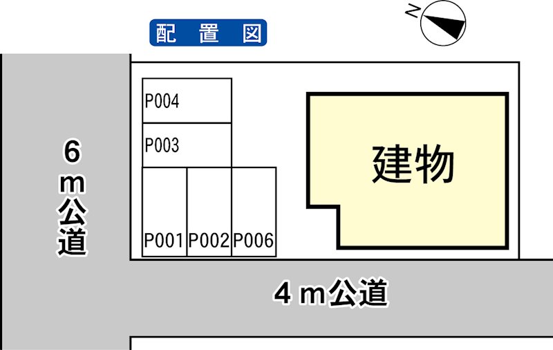 池の台コーポ 間取図・土地図