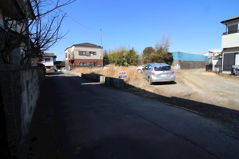 神立町　土地　１０２．９３坪　南道路 現地写真