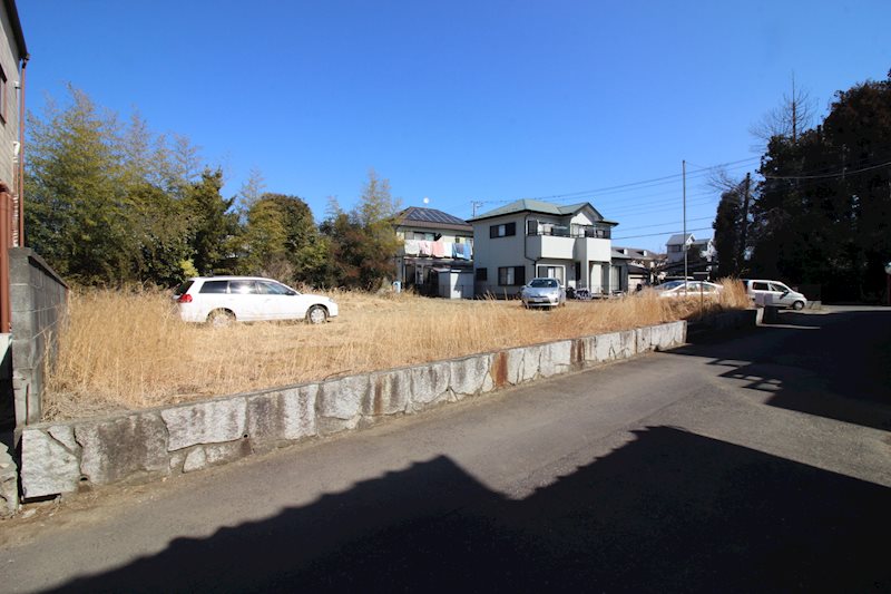 神立町　土地　１０２．９３坪　南道路 現地写真（前面道路含む現地写真）