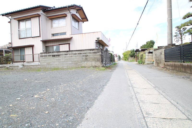 ひたちなか市大字津田 現地写真（前面道路含む現地写真）
