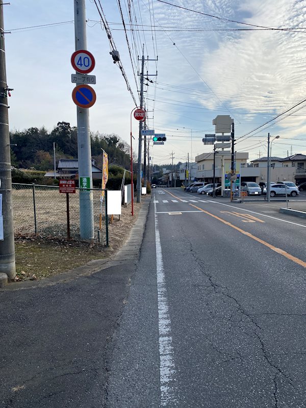 土浦市上高津1803 現地写真（前面道路含む現地写真）
