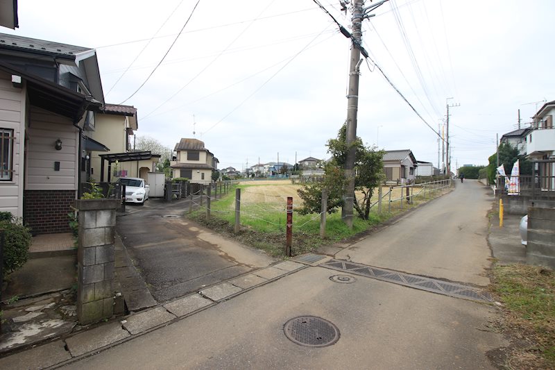 取手市野々井36番1他1筆 現地写真（前面道路含む現地写真）