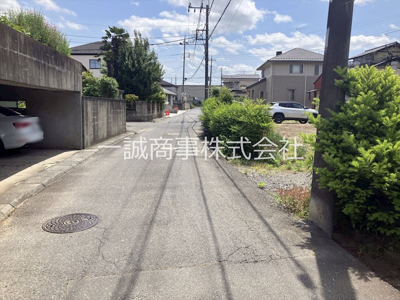 土浦市西真鍋町 現地写真（前面道路含む現地写真）
