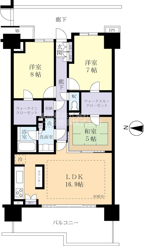 ガレリアヴェール  間取図・土地図