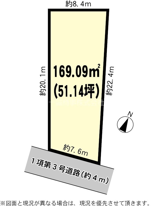 東茨城郡城里町石塚 間取図・土地図