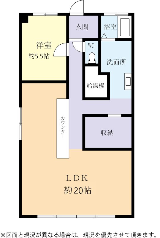 キャッスルマンション神立  間取図・土地図