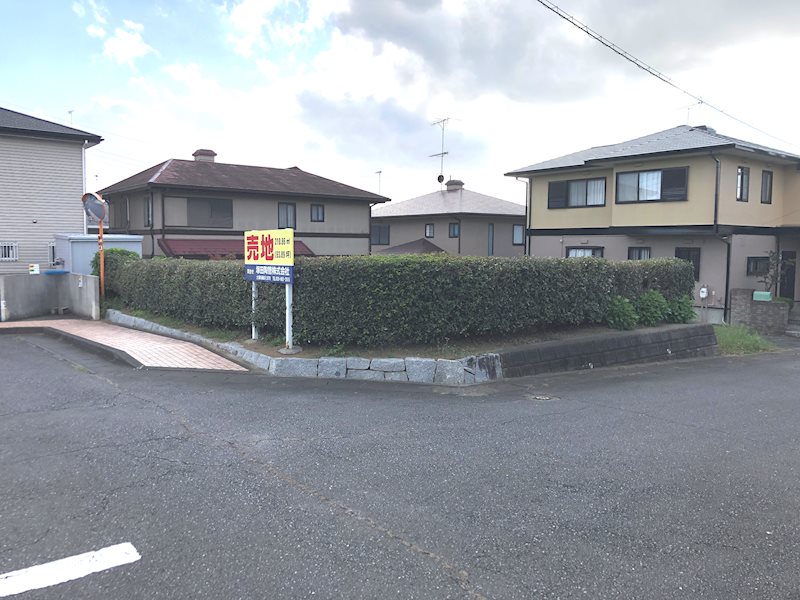 土浦市神立町土地 現地写真（前面道路含む現地写真）