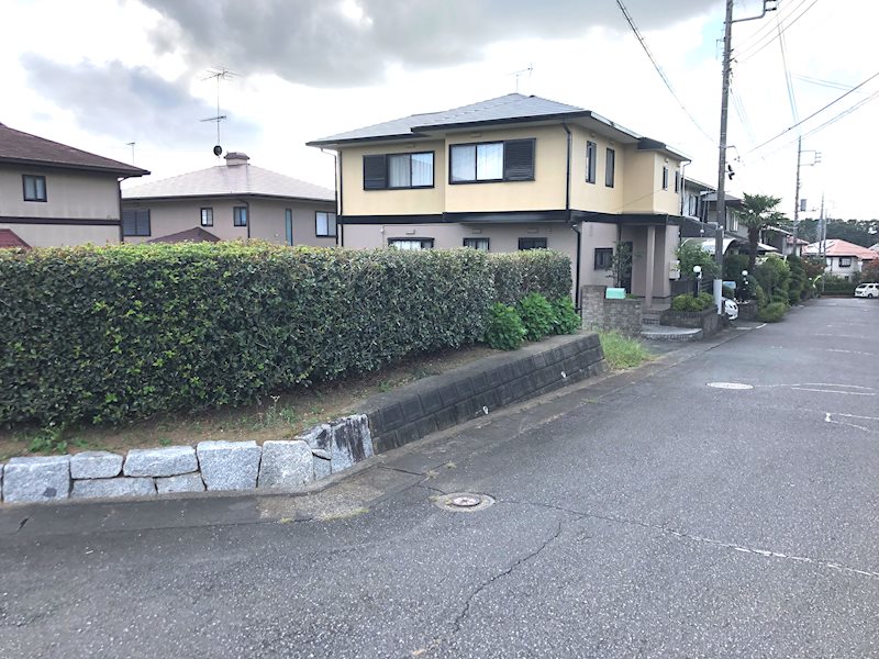 土浦市神立町土地 現地写真（前面道路含む現地写真）