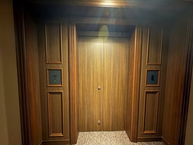 グラングリーン大坂 THE NORTH RESIDENCE 現地写真（玄関）