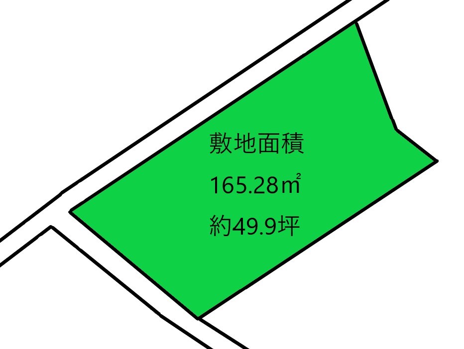 2010　八戸市大字市川町字桔梗野　土地 間取図・土地図