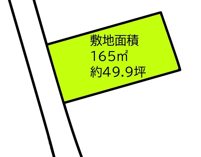 2099　八戸市大字市川町字桔梗野　土地 間取図・土地図